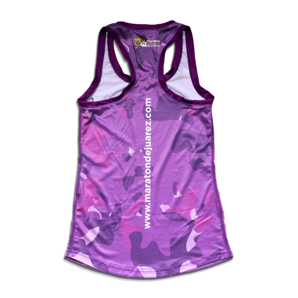 Playera de tirantes para dama, doceava edición