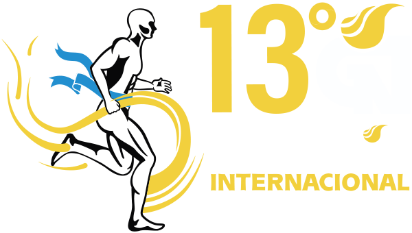 Logotipo del Maratón Internacional de Juárez. Edición 13
