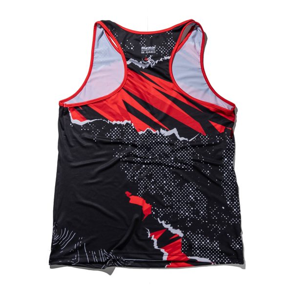 Tirantera para caballero en color negro con rojo