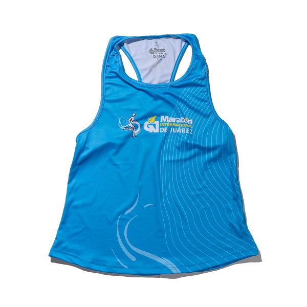 merch14Maraton (33) Tirantera azul cielo para dama