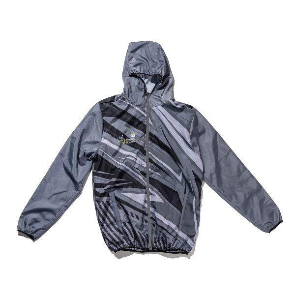 Rompevientos de color gris